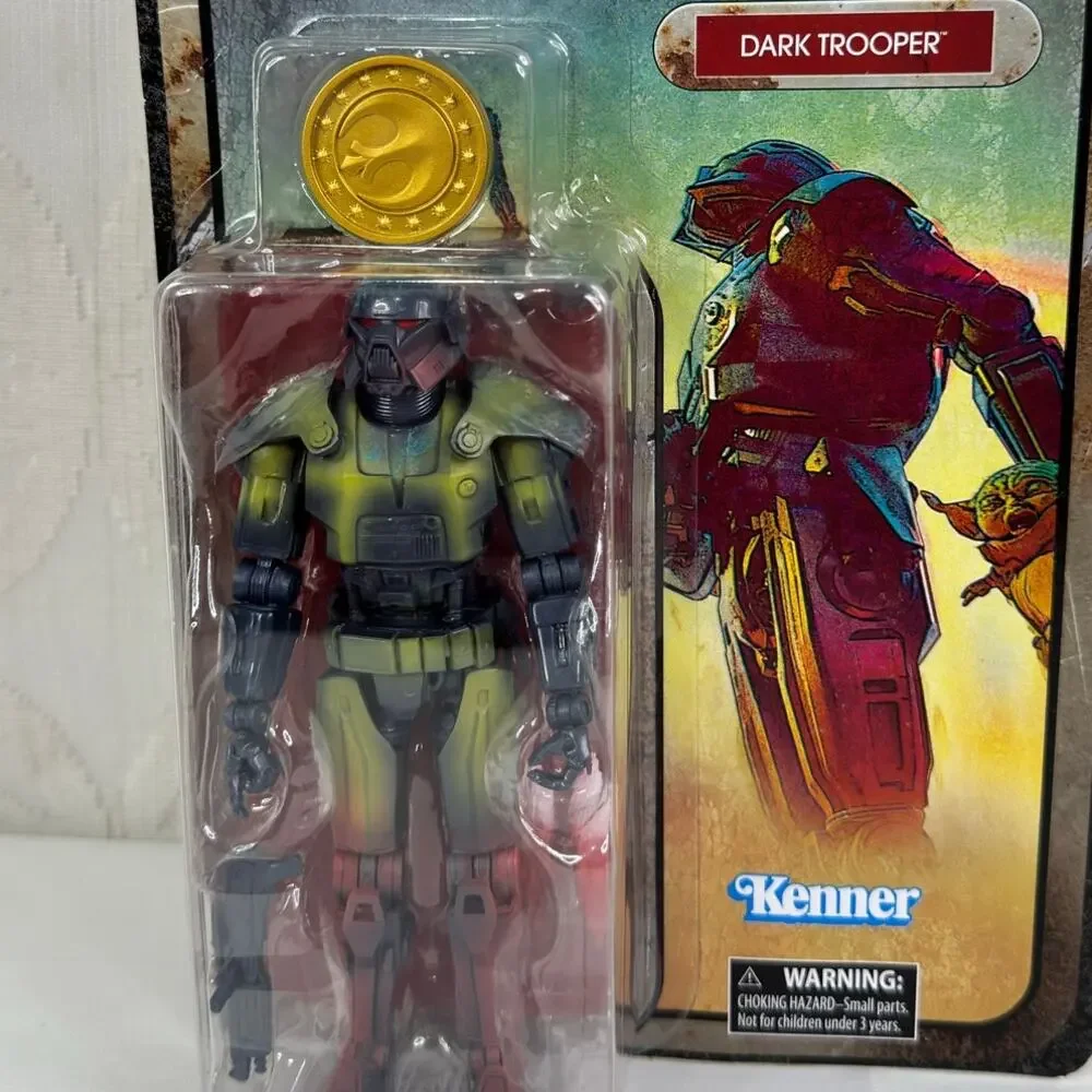 Star Wars Mandalorian Black Series Credit Collection Retro Cardback Dark Trooper